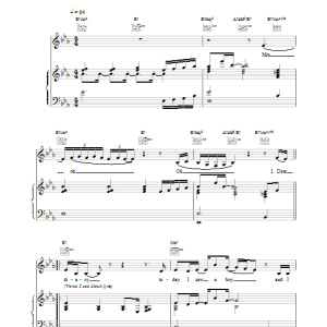 Britney Spears Dear Diary Musik Noten - Piano, Vocal & Guitar Chords - 17015-0