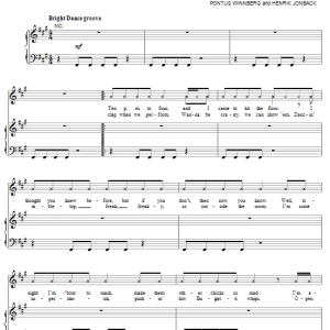 Britney Spears Freakshow Musik Noten - Piano, Vocal & Guitar Chords - 64187-0