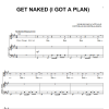Britney Spears Get Naked (I Got A Plan) Musik Noten - Piano, Vocal & Guitar Chords - 91957-0