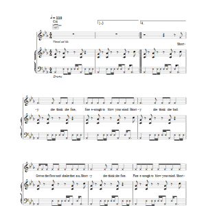 Britney Spears (I Got That) Boom Boom Musik Noten - Piano, Vocal & Guitar Chords - 26374-0