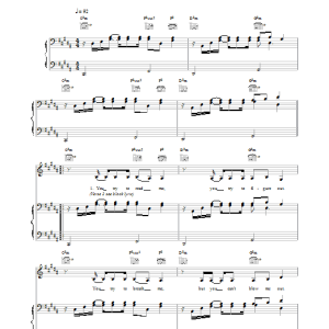 Britney Spears Let Me Be Musik Noten - Piano, Vocal & Guitar Chords - 19293-0