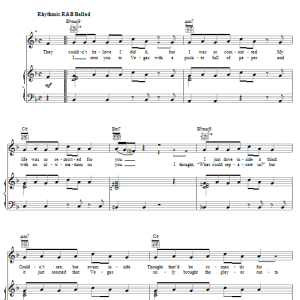 Britney Spears Why Should I Be Sad Musik Noten - Piano, Vocal & Guitar Chords - 64190-0