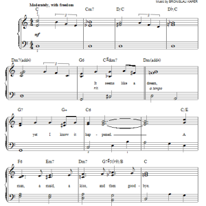 Bronislau Kaper On Green Dolphin Street Musik Noten - Easy Piano - 99313-0