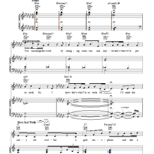 Brooklyn The Musical Magic Man Musik Noten - Piano, Vocal & Guitar Chords - 55190-0
