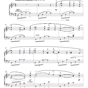 Bruce Berr Barcarolle Impromptu Musik Noten - Piano Solo - 57508-0