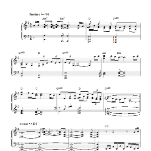 Bruce Hornsby & The Range The Way It Is Musik Noten - Piano Solo - 170190-0