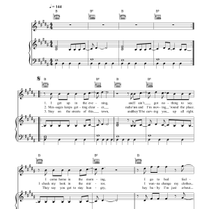 Bruce Springsteen Dancing In The Dark Musik Noten - Piano, Vocal & Guitar Chords - 30982-0