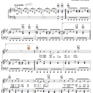 Bryan Adams Can't Stop This Thing We Started Musik Noten - Piano, Vocal & Guitar Chords - 19864-0
