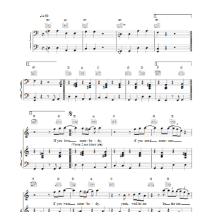 Bryan Adams Do To You Musik Noten - Piano, Vocal & Guitar Chords - 15490-0