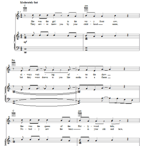Bryan Adams Flower Grown Wild Musik Noten - Piano, Vocal & Guitar Chords - 66784-0