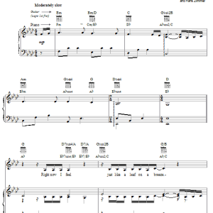 Bryan Adams Nothing I've Ever Known Musik Noten - Piano, Vocal & Guitar Chords - 22118-0
