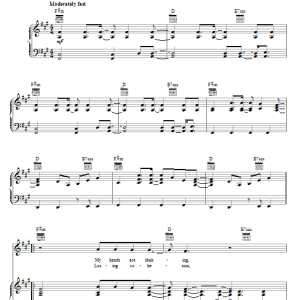 Bryan Adams Oxygen Musik Noten - Piano, Vocal & Guitar Chords - 66787-0