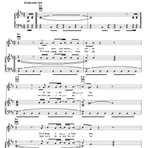Bryan Adams Tonight We Have The Stars Musik Noten - Piano, Vocal & Guitar Chords - 66783-0