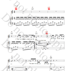 Bryan Adams Where Angels Fear To Tread Musik Noten - Piano, Vocal & Guitar Chords - 17365-0