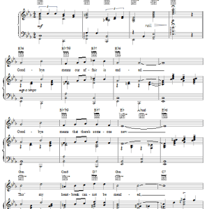 Bud Green Once In A While Musik Noten - Piano, Vocal & Guitar Chords - 24990-0