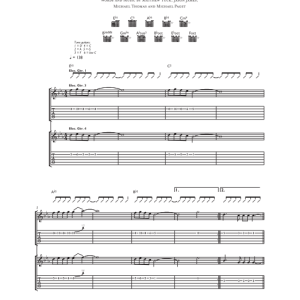 Bullet For My Valentine Bittersweet Memories Musik Noten - Guitar Tab - 75540-0