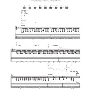 Bullet For My Valentine Fever Musik Noten - Guitar Tab - 75537-0