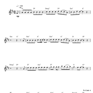 C. Carson Parks Somethin' Stupid Musik Noten - Flute Solo - 107169-0