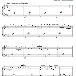 C. Harold Lowden Living For Jesus Musik Noten - Piano Solo - 72685-0