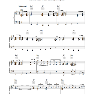 Cab Calloway Minnie The Moocher Musik Noten - Piano, Vocal & Guitar Chords - 36495-0