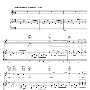 Caetano Zama Brazilian Summer Musik Noten - Piano, Vocal & Guitar Chords - 107087-0