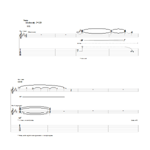 Cage The Elephant Always Something Musik Noten - Guitar Tab - 83576-0