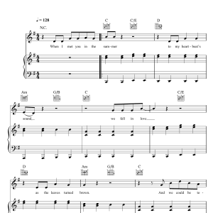 Calvin Harris Summer Musik Noten - Easy Piano - 155607-0