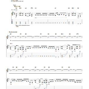 Cannibal Corpse Priests Of Sodom Musik Noten - Guitar Tab - 76919-0