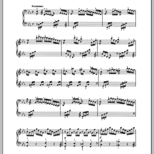 Carl Philipp Emanuel Bach Solfeggio Musik Noten - Piano Solo - 111695-0
