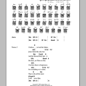 Carman Serve The Lord Musik Noten - Guitar Chords/Lyrics - 82159-0