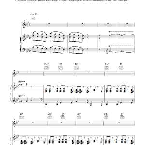 Caro Emerald Riviera Life Musik Noten - Piano, Vocal & Guitar Chords - 110091-0