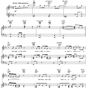 Carol Cymbala Light Of The World Musik Noten - Piano, Vocal & Guitar Chords - 77869-0