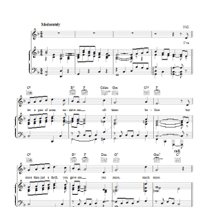 Carole Carr Heart And Soul Musik Noten - Piano, Vocal & Guitar Chords - 103575-0
