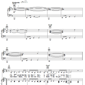 Carolyn Dawn Johnson Complicated Musik Noten - Piano, Vocal & Guitar Chords - 18039-0