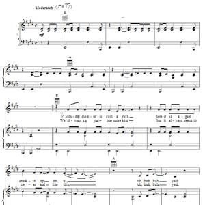 Carolyn Dawn Johnson I Don't Want You To Go Musik Noten - Piano, Vocal & Guitar Chords - 19912-0