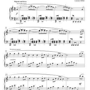 Carolyn Miller Knights Of The Castle Musik Noten - Educational Piano - 152793-0