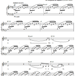 Carpenters Ave Maria Musik Noten - Piano, Vocal & Guitar Chords - 18047-0