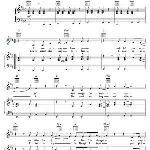 Carpenters I Kept Loving You Musik Noten - Piano, Vocal & Guitar Chords - 19560-0
