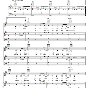Carpenters Those Good Old Dreams Musik Noten - Piano, Vocal & Guitar Chords - 19407-0