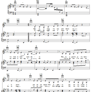 Carpenters Touch Me When We're Dancing Musik Noten - Piano, Vocal & Guitar Chords - 54579-0