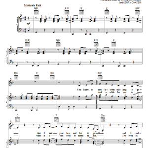 Carpenters (Want You) Back In My Life Again Musik Noten - Piano, Vocal & Guitar Chords - 57804-0