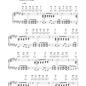 Cast Company Man Musik Noten - Piano, Vocal & Guitar Chords - 15133-0