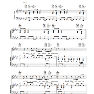 Cast Dance Of The Stars Musik Noten - Piano, Vocal & Guitar Chords - 17868-0