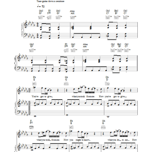 Cast Hideaway Musik Noten - Piano, Vocal & Guitar Chords - 15137-0
