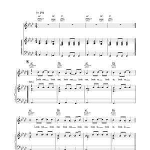 Cast On The Run Musik Noten - Piano, Vocal & Guitar Chords - 17875-0