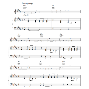 Cast Soul Tied Musik Noten - Piano, Vocal & Guitar Chords - 17877-0
