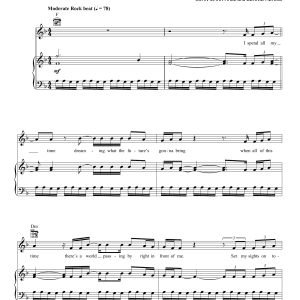 Casting Crowns The Very Next Thing Musik Noten - Piano, Vocal & Guitar Chords - 173382-0