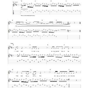Cat Stevens But I Might Die Tonight Musik Noten - Guitar Tab - 96818-0