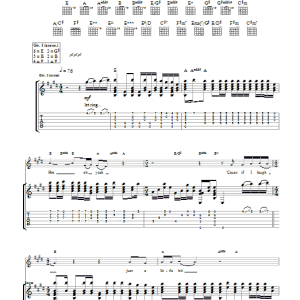 Cat Stevens If I Laugh Musik Noten - Guitar Tab - 24657-0