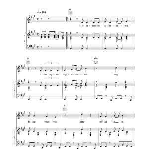 Catatonia Mulder & Scully Musik Noten - Piano, Vocal & Guitar Chords - 13705-0